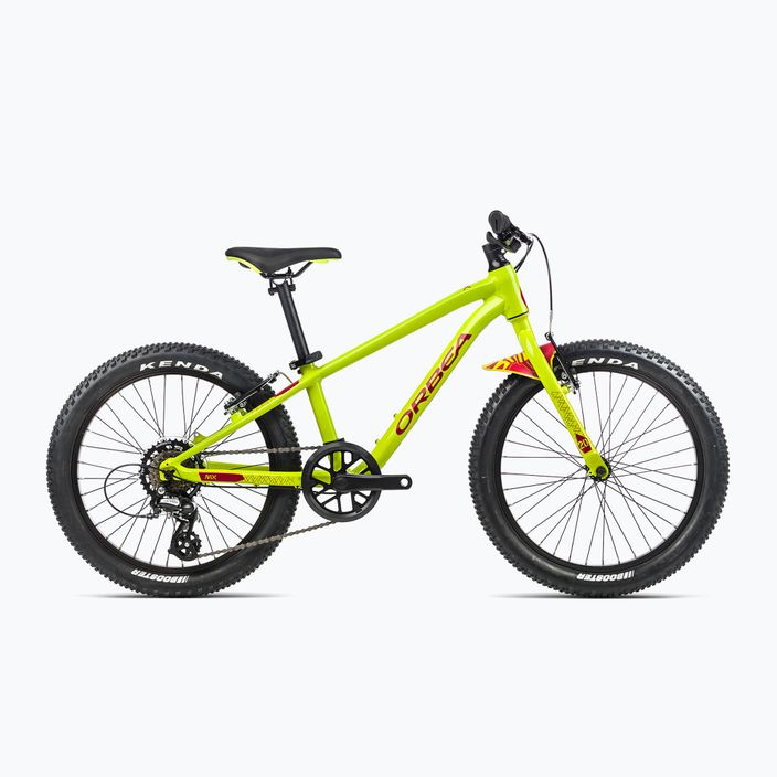 Bicicletta da bambino Orbea MX 20 Dirt 2023 verde lime/rosso cocomero
