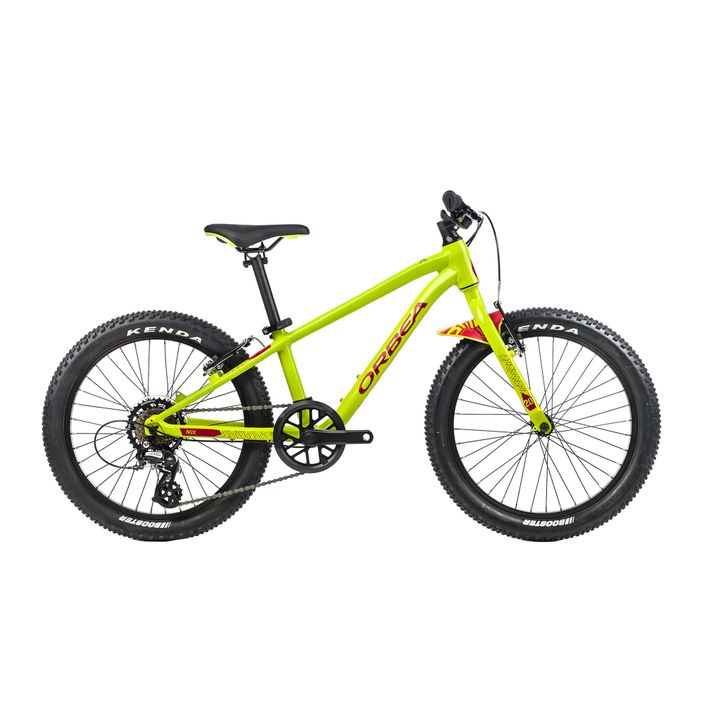 Bicicletta da bambino Orbea MX 20 Dirt 2023 verde lime/rosso cocomero 2