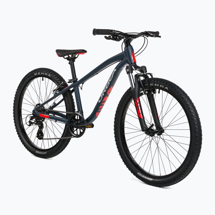 Bicicletta da bambino Orbea MX 24 XC 2023 blu/rosso 2