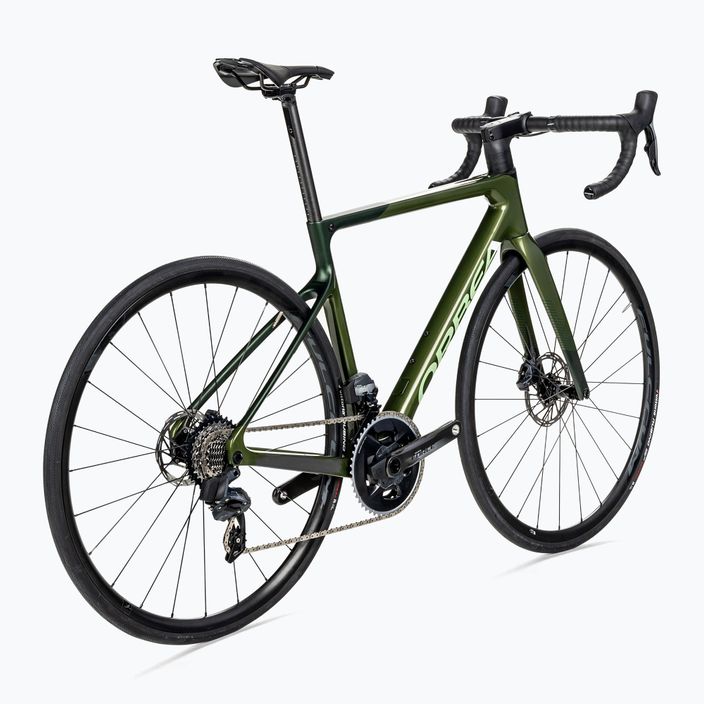 Orbea Orca M21e Team PWR 2022 bicicletta da strada verde militare/verde scuro 3