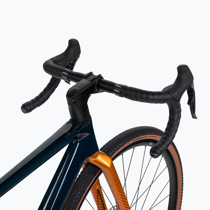 Orbea Terra M20i Team 2022 blu/carbonio/arancio gravel bike 4