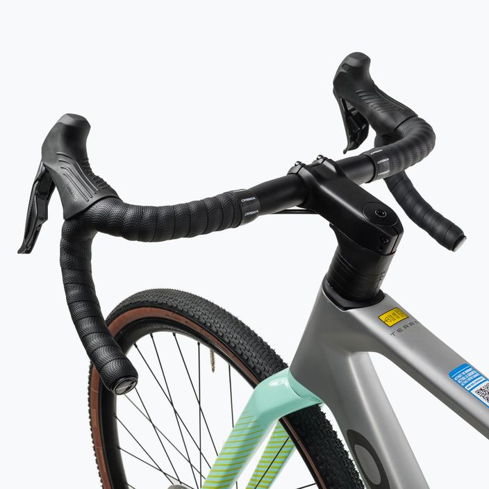 Orbea Terra M20i Team 2022 argento/verde gravel bike 4