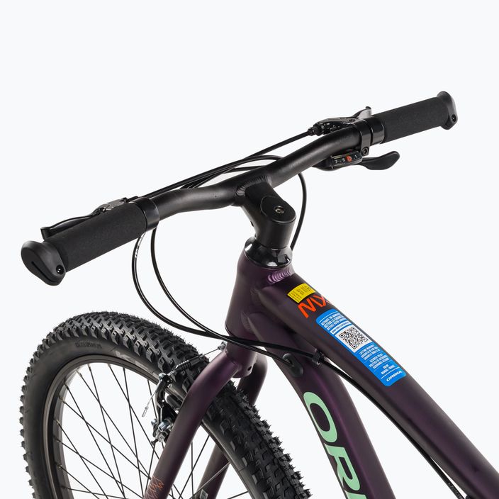 Bicicletta da bambino Orbea MX 24 Dirt 2022 viola/menta 4