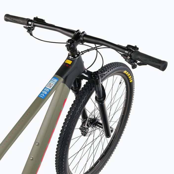 Orbea Alma M50 2022 verde/rosso mountain bike 4