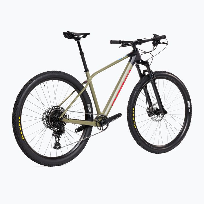 Orbea Alma M51-Eagle 2022 verde/rosso mountain bike 3