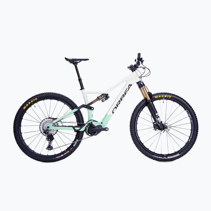 Bicicletta elettrica Orbea Rise M10 360Wh 2022 bianco/verde