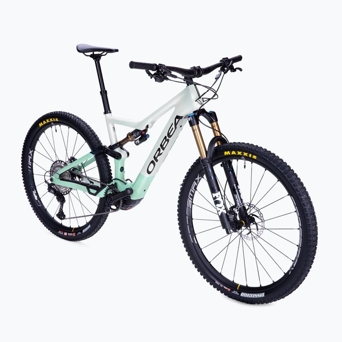 Bicicletta elettrica Orbea Rise M10 360Wh 2022 bianco/verde 2