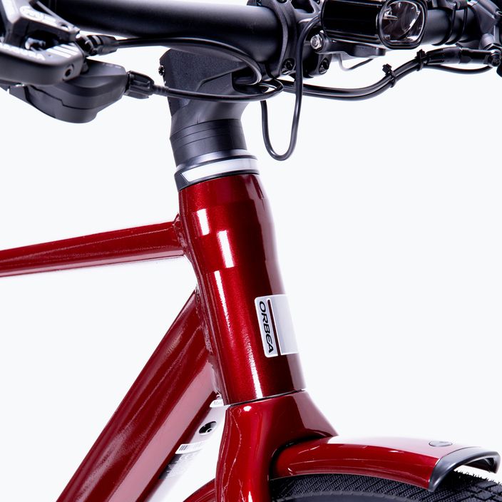 Orbea Vibe H10 EQ 36V 6.9Ah 248Wh 2022 rosso scuro metallizzato bici elettrica 7