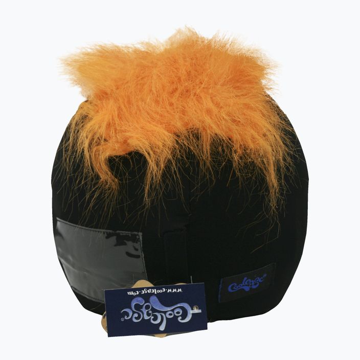 COOLCASC Sovrapposizione del casco Furry Orange 5