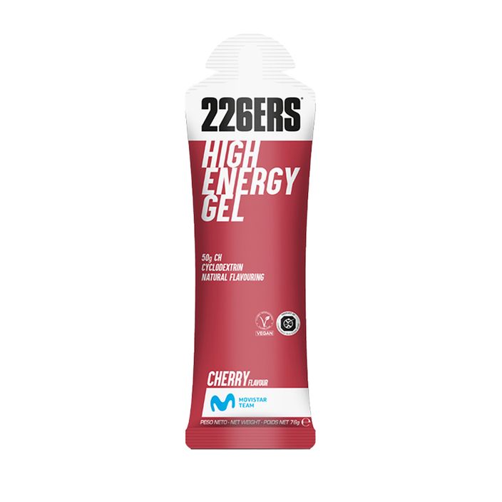 226ERS High Energy Gel energetico alla caffeina 76 g ciliegia 2