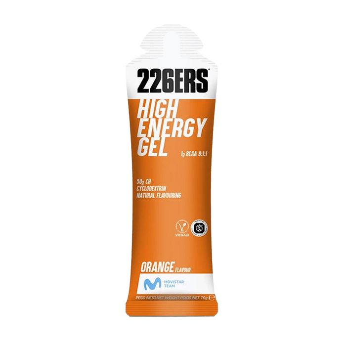 226ERS Gel energetico BCAA salato ad alta energia 76 g arancio 2