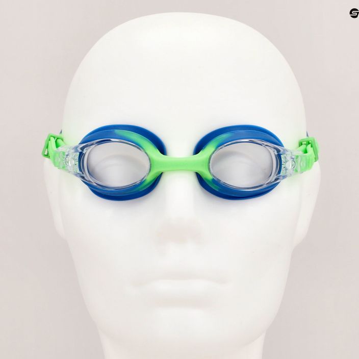 Occhialini da nuoto AQUA-SPEED per bambini Amari blu/verde/luminoso 7