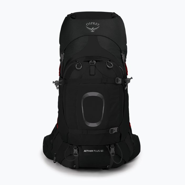 Zaino da trekking da uomo Osprey Aether Plus 60 l nero 6