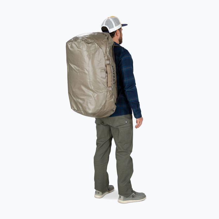 Borsa da viaggio Osprey Transporter 95 l tan cemento 9