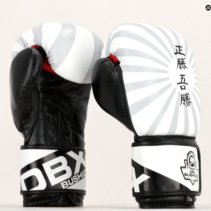 DBX BUSHIDO "Japan" guantoni da boxe bianchi B-2v8 7