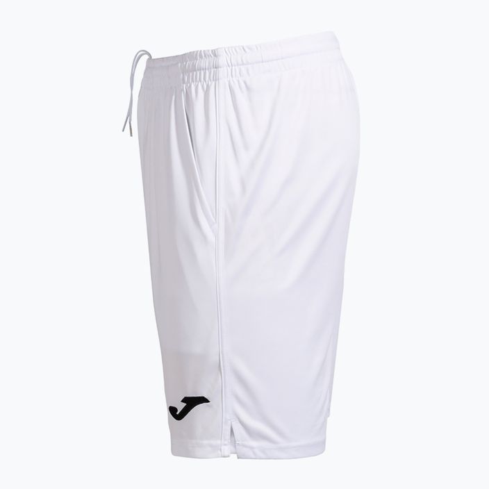 Pantaloncini Joma Open III da uomo, bianco 4