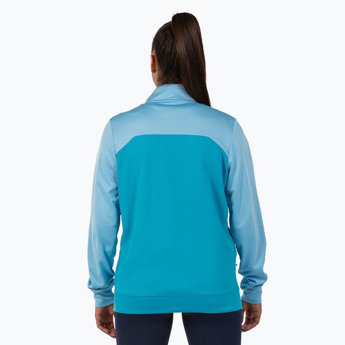 Felpa da running Joma Winner II Full Zip donna blu cielo 2