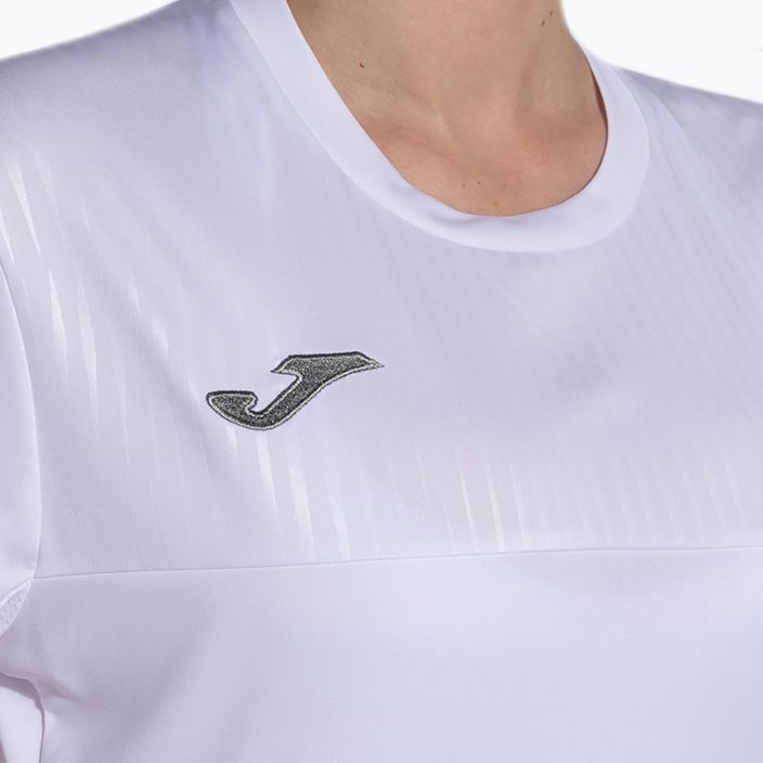 Maglietta da tennis da donna Joma Montreal bianco 4
