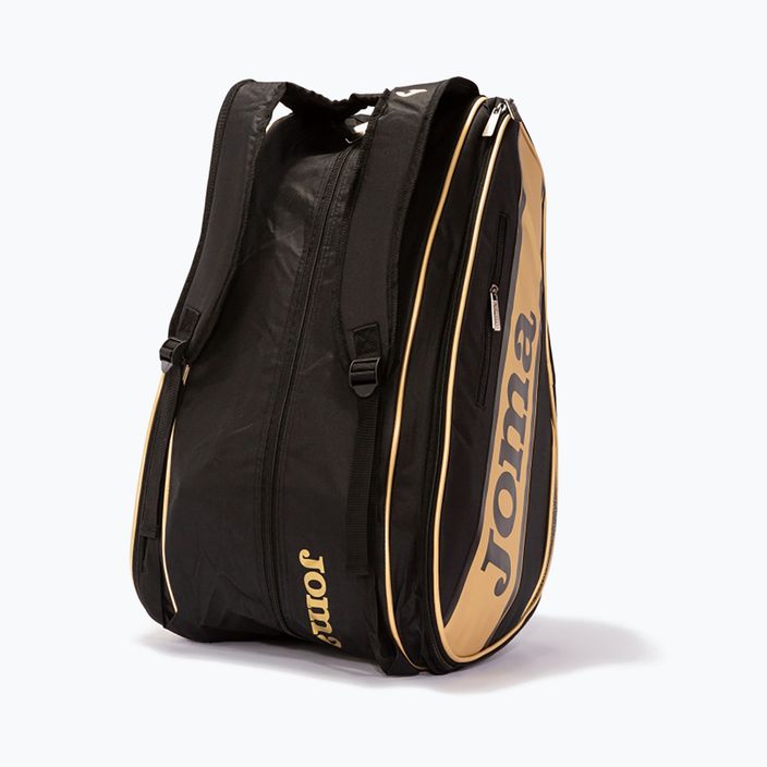 Joma Gold Pro Paddle bag nero/oro 13