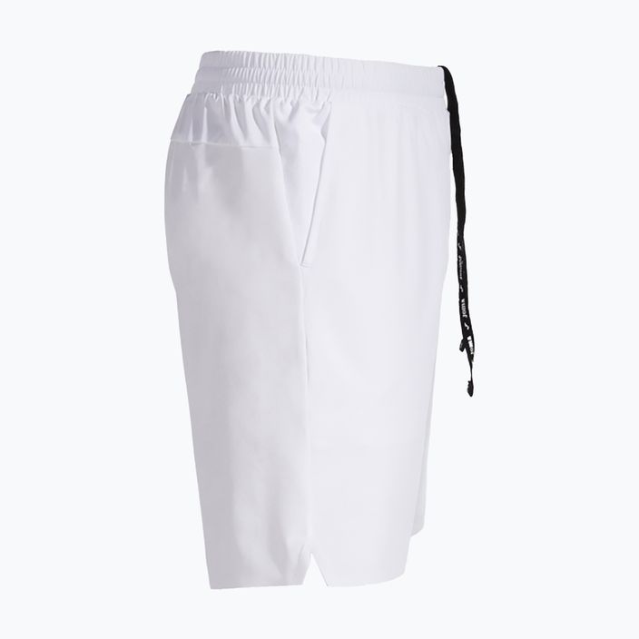 Pantaloncini da tennis da uomo Joma Challenge bianco 5