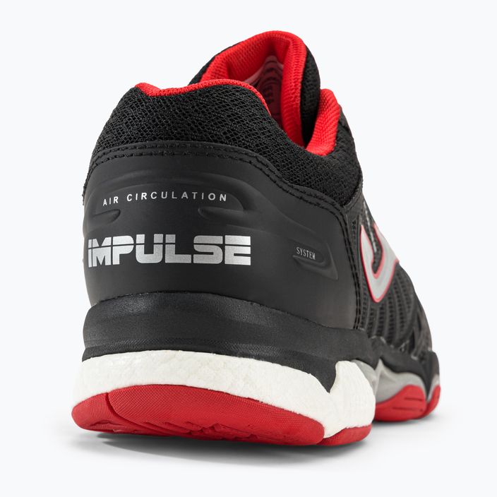 Scarpe da pallavolo da uomo Joma V.Impulse nero/rosso 9