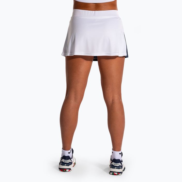 Gonna da tennis da donna Joma Montreal bianco/navy 4