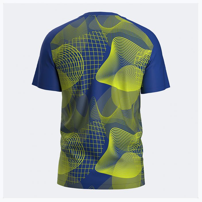 Camicia da tennis da uomo Joma Challenge blu 2