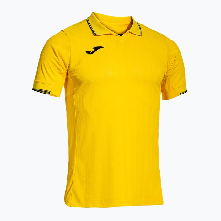 Maglia da calcio Joma Fit One SS da uomo, giallo 2