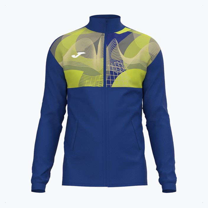 Felpa da tennis da uomo Joma Court Full Zip blu