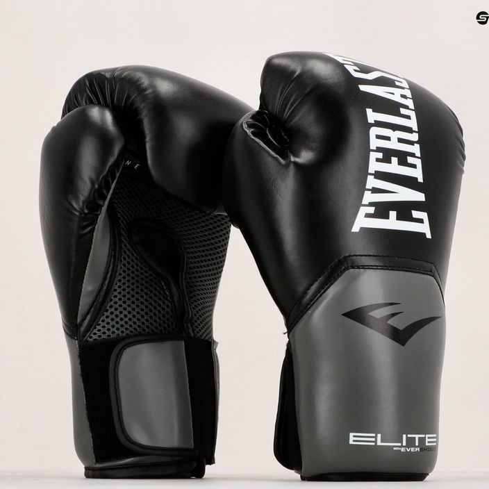 Guanti da boxe Everlast Pro Style Elite 2 nero EV2500 7