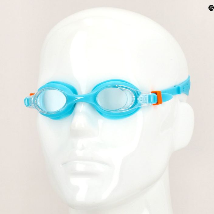 Occhialini da nuoto Speedo Skoogle Infant blu/verde fluo/arancio fluo/chiaro 11