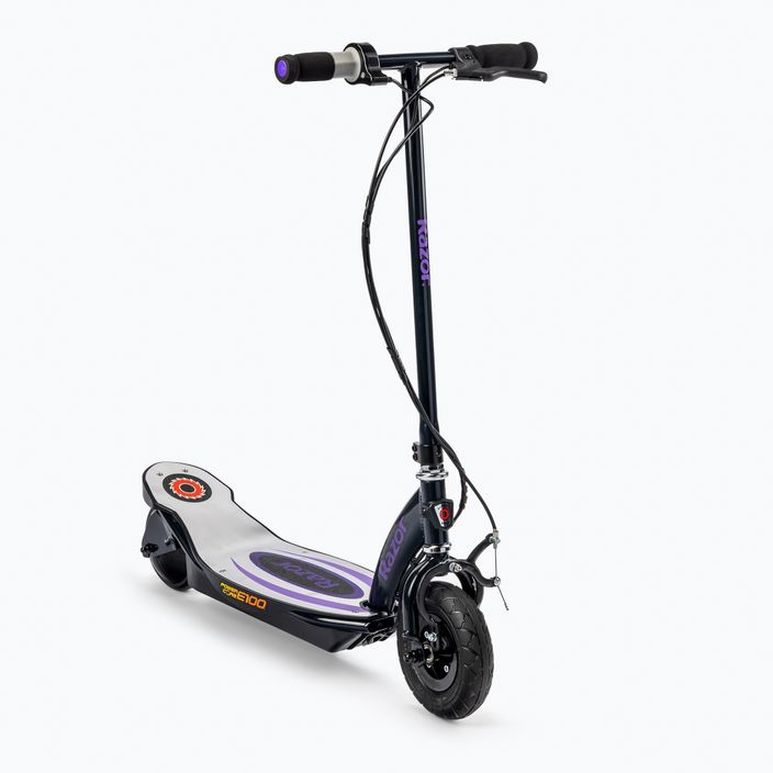Scooter elettrico per bambini Razor E100 Powercore Alu viola