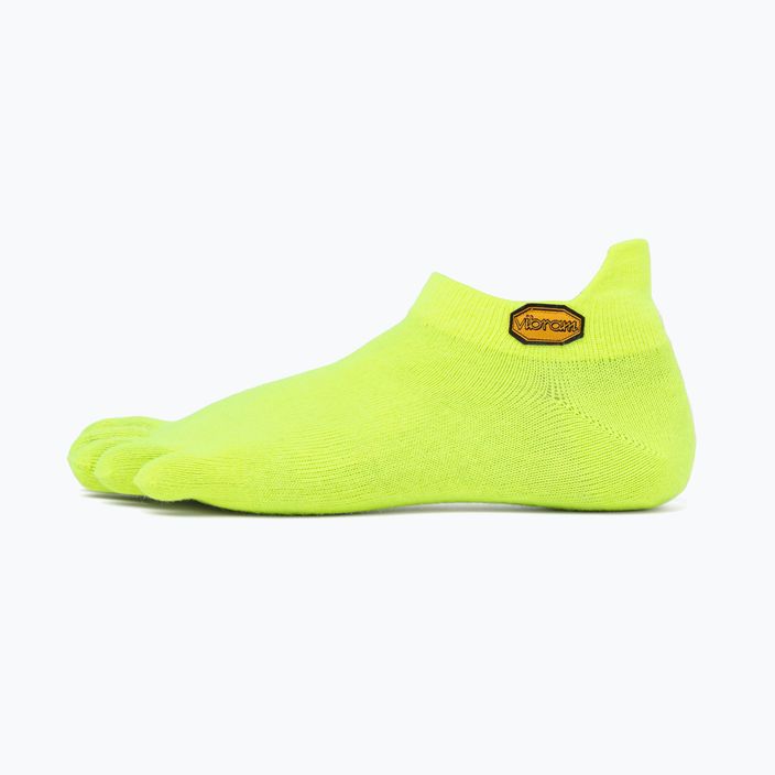 Calze Vibram FiveFingers Athletic No-Show gialle 5
