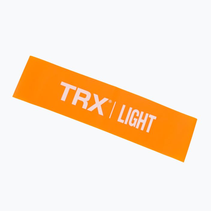 TRX Mini Band Esercizio leggero in gomma giallo