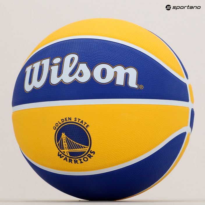 Wilson NBA Team Tribute Golden State Warriors basket blu taglia 7 6