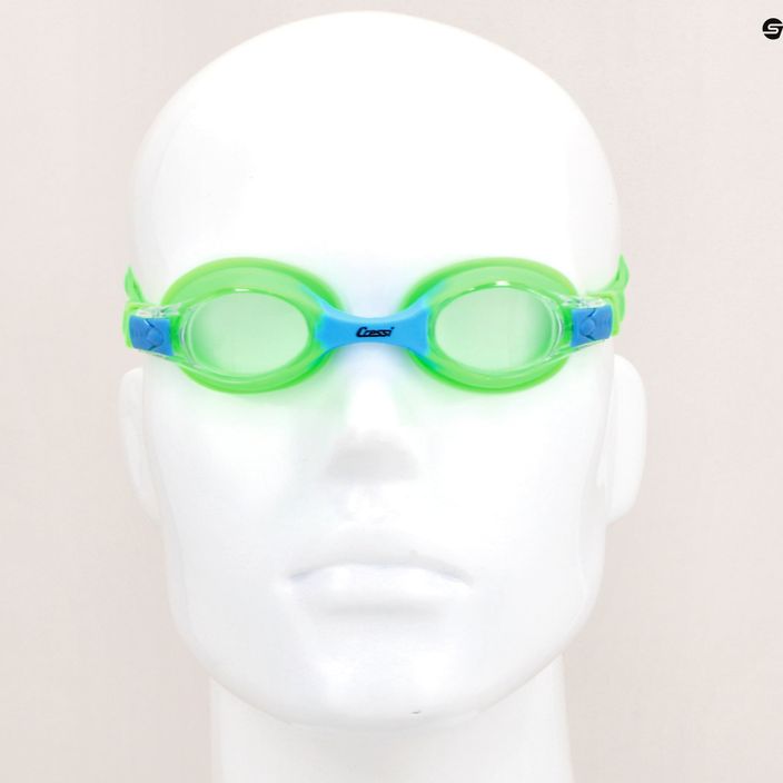 Occhialini da nuoto per bambini Cressi Dolphin 2.0 verde/blu 7