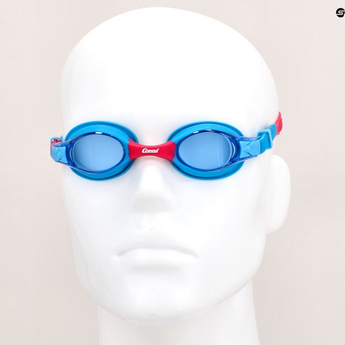 Occhialini da nuoto per bambini Cressi Dolphin 2.0 azzurro/rosa 7