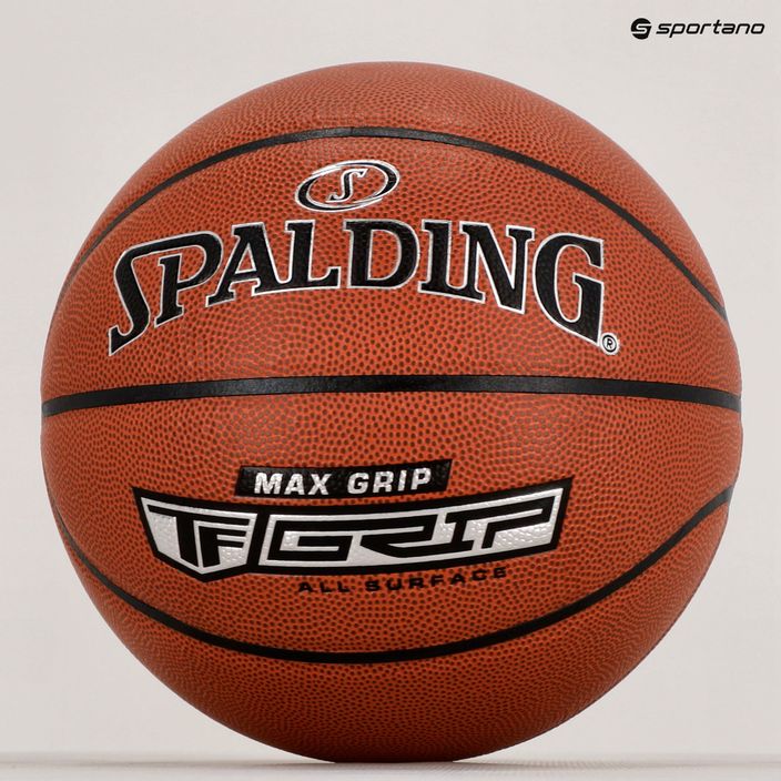 Spalding Max Grip basket arancione taglia 7 5