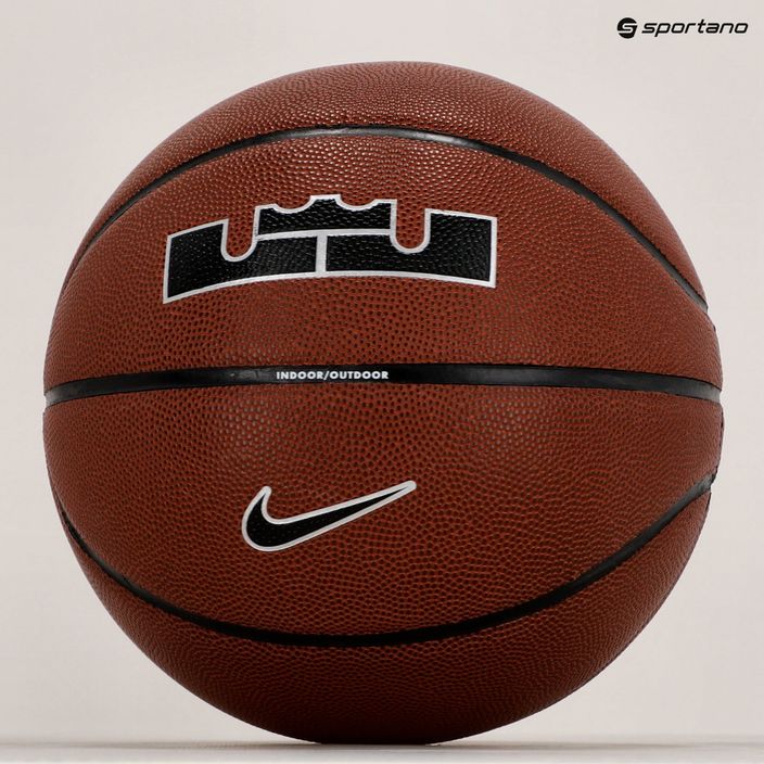 Nike All Court 8P 2.0 L James ambra / nero / argento metallico basket dimensioni 7 7