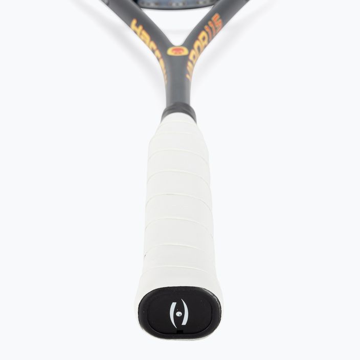 Racchetta da squash Harrow Vapor 115 Misfit grigio/giallo 3