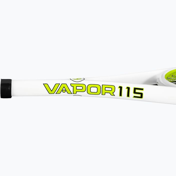 Racchetta da squash Harrow Vapor 115 Raneem El Welily Signature bianco/lime 8