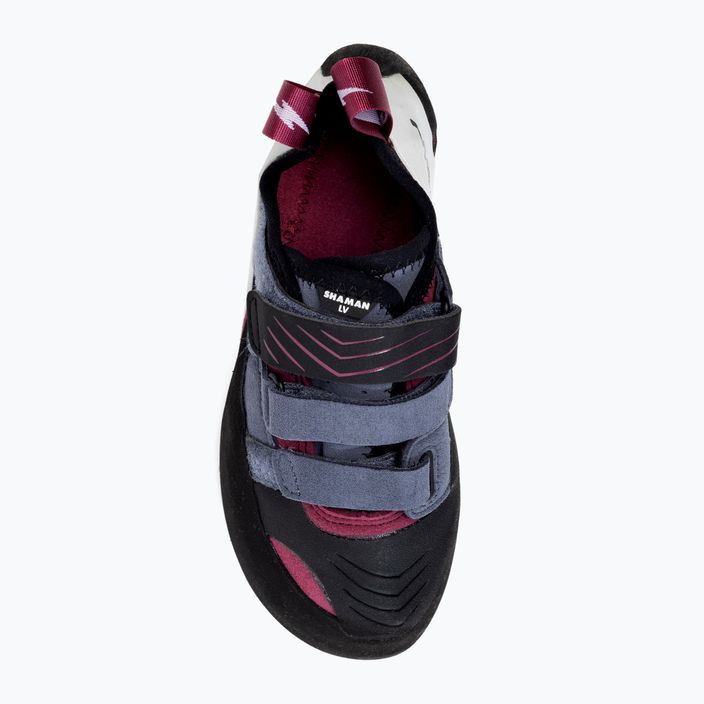 Evolv Shaman LV scarpa da arrampicata rosso barbabietola/ardesia 6