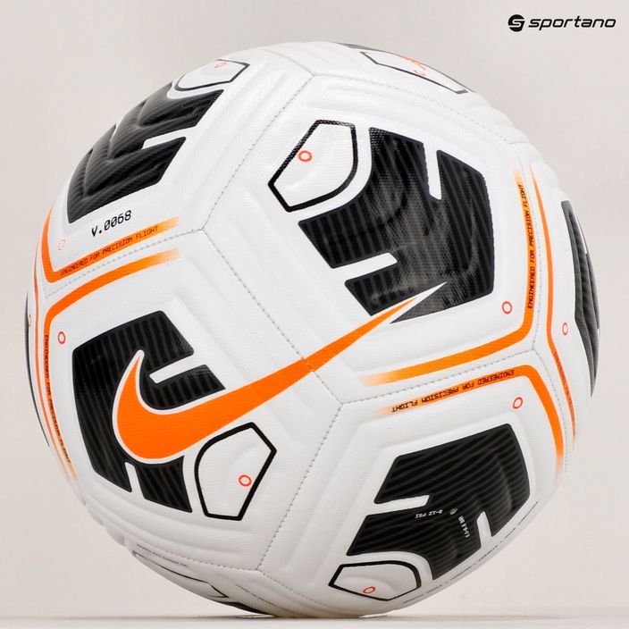 Nike Academy Team bianco / nero / totale arancione calcio dimensioni 5 5