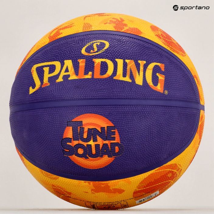 Spalding Tune Squad basket arancio/viola misura 7 5