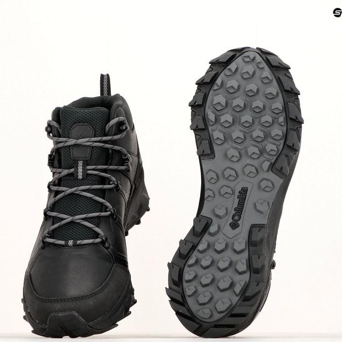 Columbia Peakfreak II Mid Outdry Leather nero/grafite scarpe da trekking da uomo 15