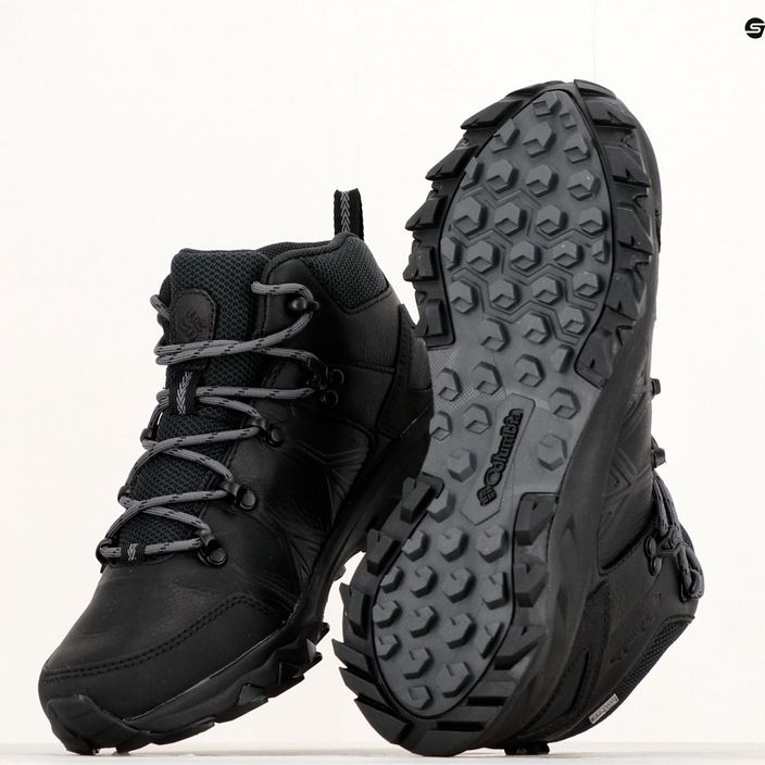 Columbia Peakfreak II Mid Outdry Leather nero/grafite scarpe da trekking da donna 23