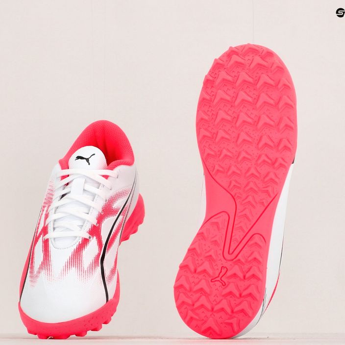 PUMA Ultra Play TT scarpe da calcio per bambini puma bianco/puma nero/arancio 12