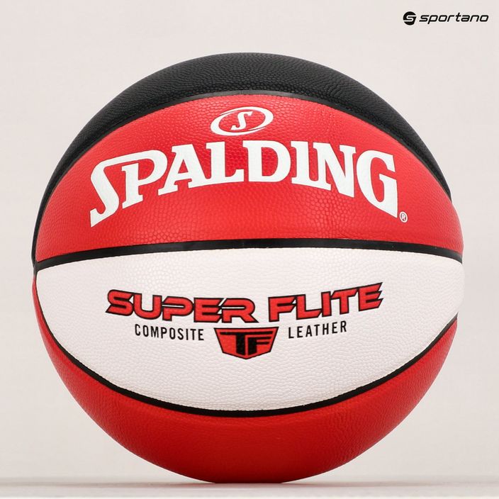 Spalding Super Flite basket rosso/bianco/nero taglia 7 5