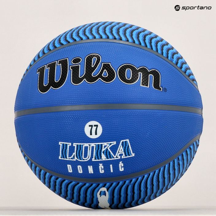 Wilson NBA Player Icon Outdoor basket Luka blu taglia 7 10