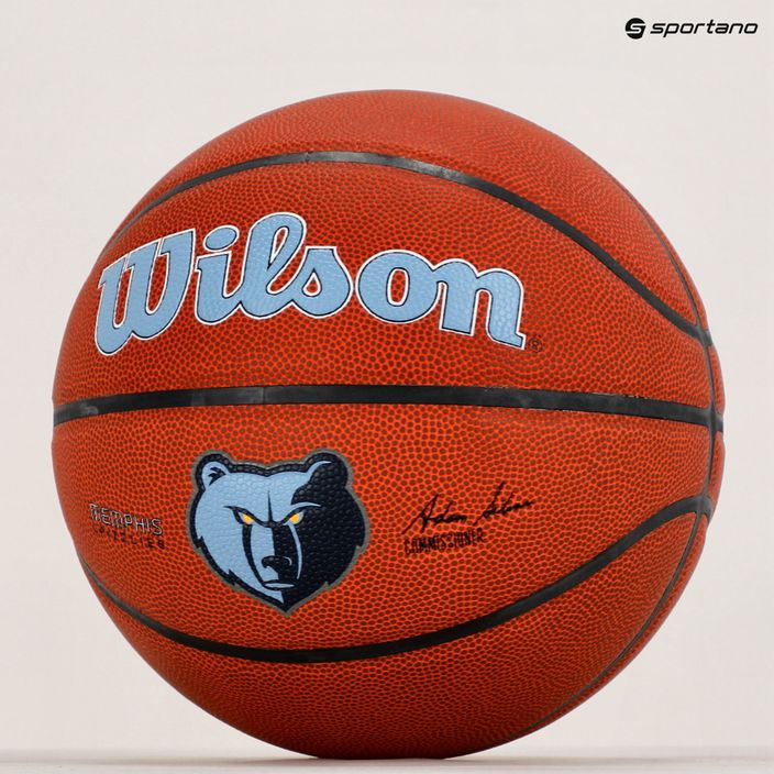 Wilson NBA Team Alliance Memphis Grizzlies basket marrone taglia 7 7